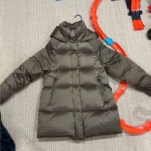 Varley Canton Down Jacket Brushed Olive Metallic